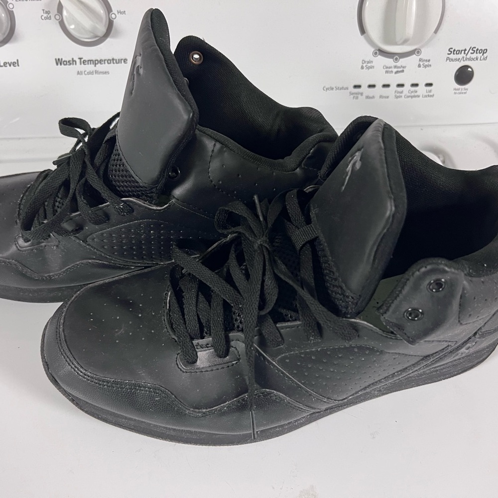 And1 Black High-Top Sneakers